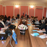Встреча с педагогами и полицейскими
