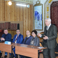 Выступление Зуева в селе Привольное